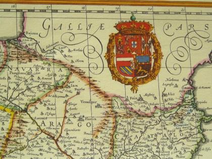 Iberische Halbinsel Grafik alt Nr.B094