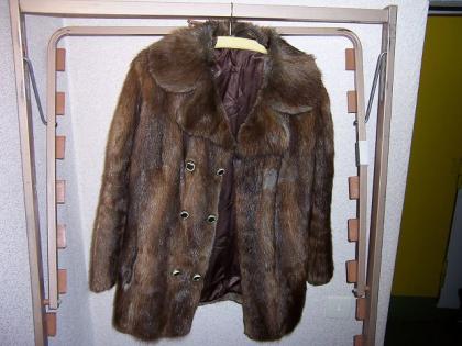 Pelzjacke schön gezeichnet