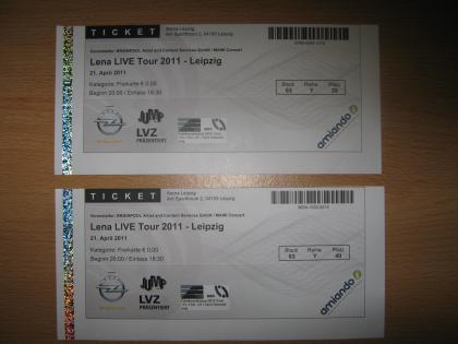Ticket LENA Live Tour2021 - Leipzig