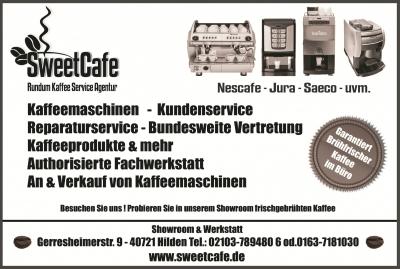 Nescafe Angelo Cino xx XS Servomat Steigler Presso Bean bei www.sweetcafe.de 