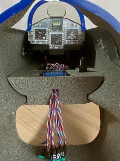 CARF Chengdu J10 mit Frankturbine FT180 blau China Airforce