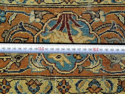 Orientteppich Isfahan mit Seide antik 202x141. T125