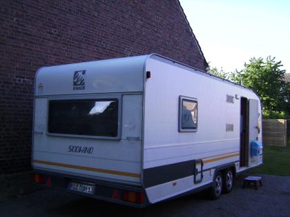 Grosser Wohnwagen zu Mieten.Festpreis am Tag 35,00€