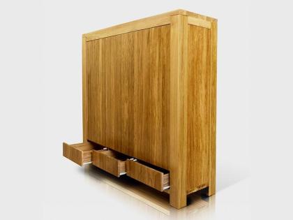 SIMON KLEIDERSCHRANK AUS EICHENHOLZ MASSIVHOLZ HOLZ MÖBEL MASSIVMÖBEL