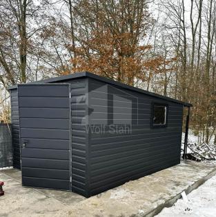 Blechgarage 3x5m Metallgarage Garage nach Maß Hohe Qualität ID437