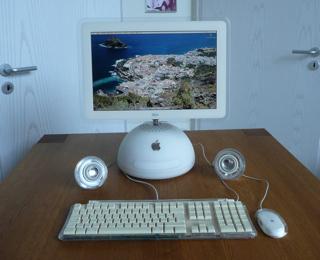 IMac 800Mhz 17 Zoll PowerPC G4, Kult PC, Kugelform