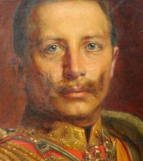 Um1900: Brustporträt Kaiser Wilhelm II.
