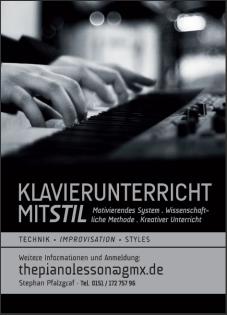 Klavierunterricht in Mannheim