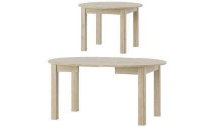 Ausziehtisch Uran 110x110 cm Eiche Sonoma Küchentisch Esszimmertisch Esstisch Wo