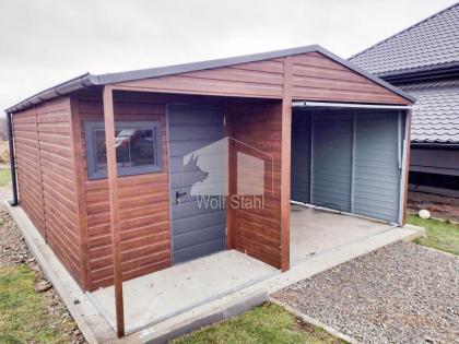 Blechgarage 5x6m Garage nach Maß Metallgarage Günstige Preise ID108