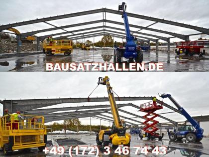 Gewerbe-/ Industrie- Stahlhallen Ankauf und Demontage