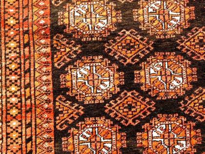 Sammlerteppich Turkestan antik 185x111 (T039)