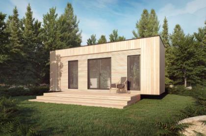 Mobilheim Tinyhause Ferienhaus Wochenendhaus 3 x 8 m