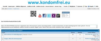 Das Portal der kondomfreien Erotik!