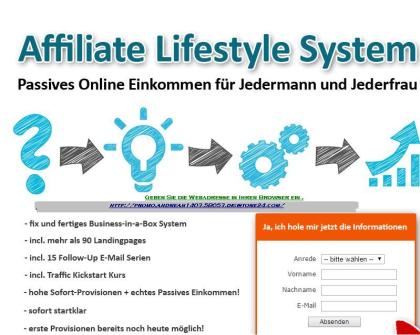 Ich verdiene täglich Provisionen