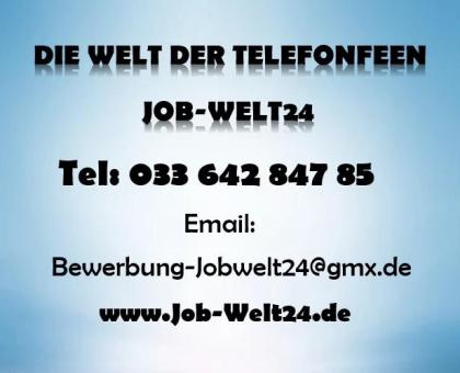 Heimarbeit Telefonistin Job Arbeit Merseburg und ü-all Stellenangebot 100% Homeo