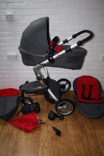 3 in 1 limited edition mima xari Designer Kinderwagen