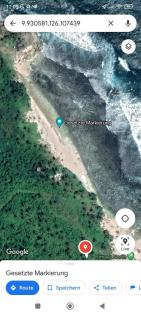 Weißer Sandstrand auf Trauminsel