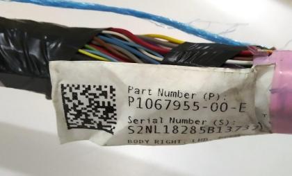 1067955-00-E Verkabelung, Fahrgastraum RH Premium Tesla Modell 3 1067955-00-G