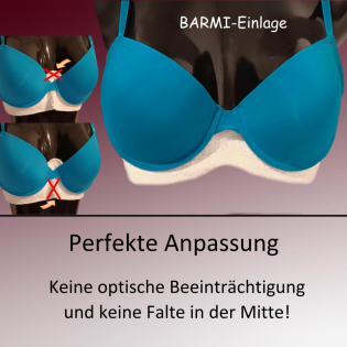 BH Schweißeinlage, Unterbrust-Schwitzschutz, BH-Einlage, Barmi-Einlage