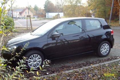 Golf VI - 1.4 Trendline - 3-türer- schwarz - 32.000 km