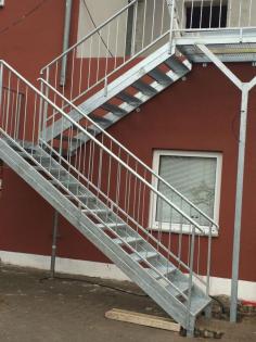 Metalltreppen aus Polen, Stahlltreppen Gartentreppe nach Mass