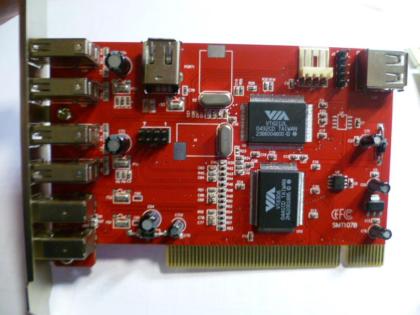 Via PCI 5 Port usb & 3 Port & LAN Nr. 84