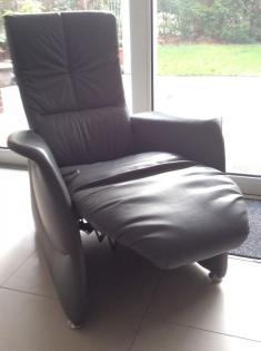 Himolla Trapezsofa und 2 Fernsehsessel Modell 70064006