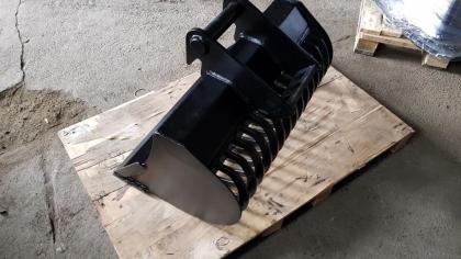 Sieblöffel 80 cm für Minibagger 0, 8- 2, 0 Tonnen Inhalt 85 Liter Gewicht 66kg N