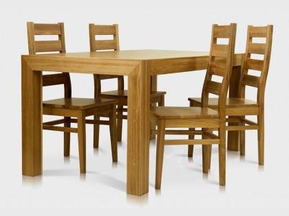 NIKO EICHENTISCH ESSTISCH LACKIERT TISCHBEINE MASSIVHOLZ HOLZ 180x90x78cm Beine 