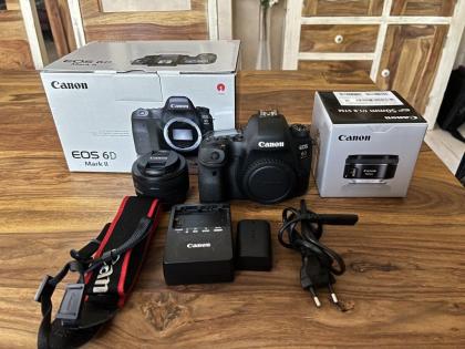 Canon EOS 6D Mark II inkl. Objektiv Canon EF 50 mm f1, 8 STM