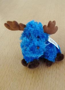 PlüschElch in blau