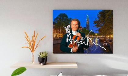 André Rieu in Holland. Star souvenir. Blickfang! Geschenkidee. Wandbild. Zimmerd
