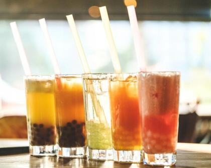 Fruchtsirup Früchte Obst Für Bubble Tea Mango Boba Bobas 0.5L