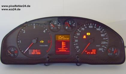 Tachoreparatur FIS Pixelfehler Audi A2, A3, A4, A6, TT usw.