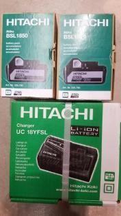 Hitachi 10DSDL Akku-Bohrschrauber 18v, 2 Akkus(5Ah) und Ladegerät
