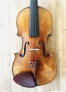 Schön geflammte alte  4/4 Geige Violine sehr guter Klang