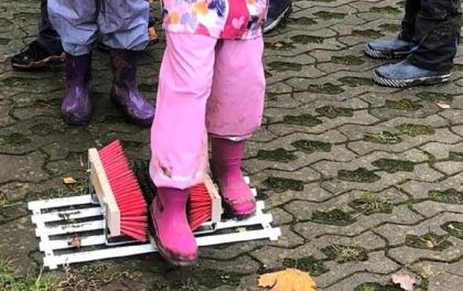 Schuhabstreifer für Kinder