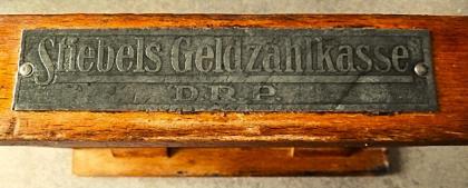 Stiebels Geldzählkasse Eisenach um 1909 Kaiserreich sammeln rar sammeln selten O