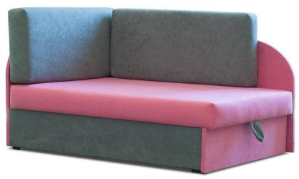 Ecksofa Kindersofa Schlaffunktion links/ rechts Kissen Aufbewahrungsbox bis 163 
