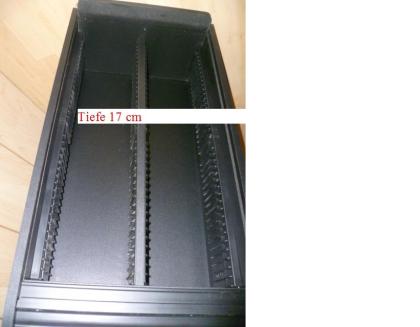 CD Rollschrank Schwarz wie neu für Ca.76 CDs Nr. 117