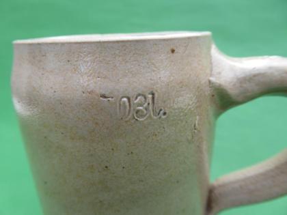 Bierkrug, Eisenbahndirektion Mainz, um 1900-1930