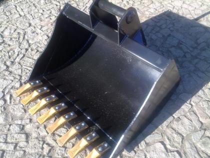 Tieflöffel Baggerlöffel Minibagger Bagger bis 6T 80cm Breite
