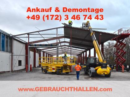 Gewerbe-/ Industrie- Stahlhallen Ankauf und Demontage