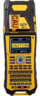 Brady M610: Mobiler Etikettendrucker mit automatischer Materialerkennung