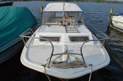 Motorboot Kajütboot mit Volvo Penta AQ115 inklusive Strassentrailer