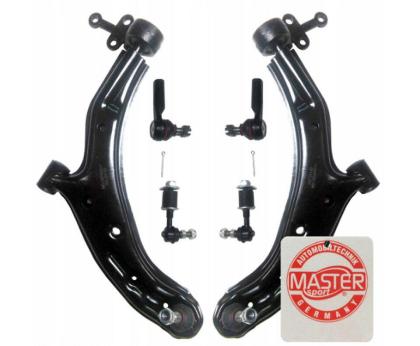 QUERLENKER NISSAN ALMERA II 6 TLG VORDERACHSE QUERLENKERSATZ VERSTÄRKT 36942-KIT