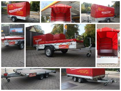 1350 kg Pkw-Anhänger Günstig zu vermieten in Ahrensburg Anhängervermietung
