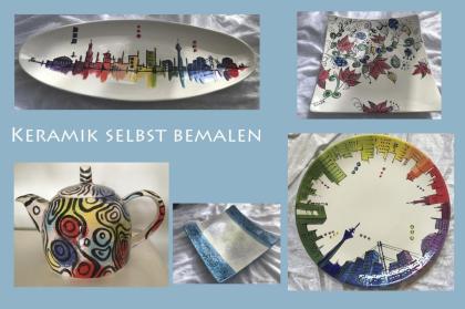 Keramik selbst bemalen