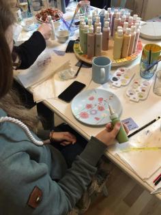 Keramik selbst bemalen